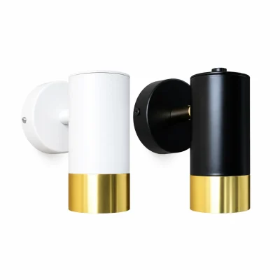 Aplique de pared de aluminio para foco GU10 NUVORA YB-BD20