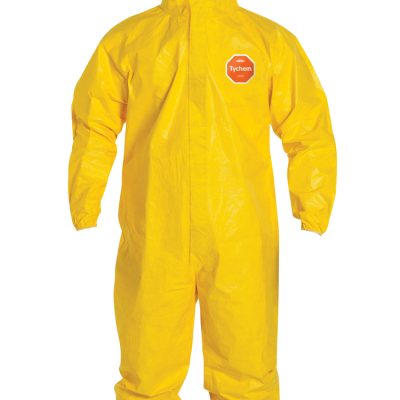 Traje DuPont Tychem 2000 con Capucha y Tobillo Elástico (QC127S)