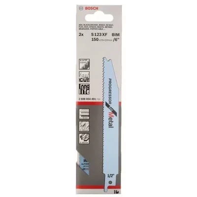 Hoja para Sierra Sable Bosch S 123 XF Progressor Pack x2