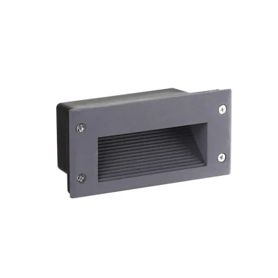 Luz de paso LED empotrable para muro 5W IP65 NUVORA PY-EXT01