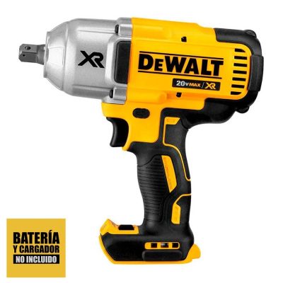 Llave de impacto inalámbrica DeWalt DCF899B-B3 20V XR de 1/2" y 950 Nm (baretool)