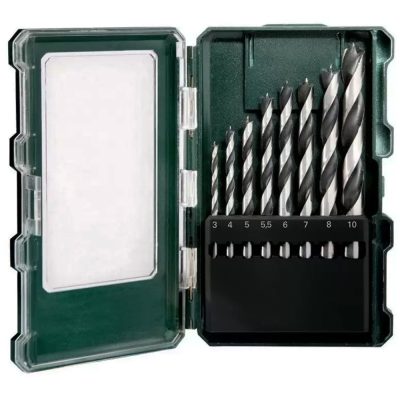 Set de Brocas para Madera Metabo 8 Piezas
