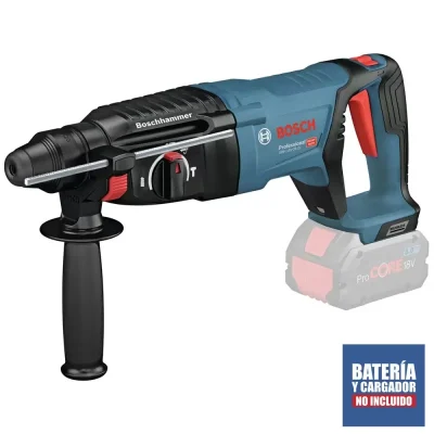 Rotomartillo inalámbrico Bosch GBH 18V-26 D de 18V brushless y 2.5 J, versión baretool