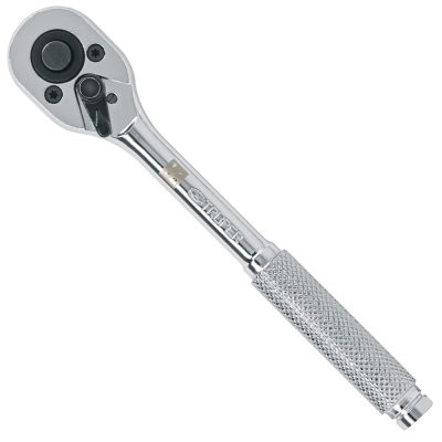 Matraca Truper 13214 Cabeza de Pera 1/4" x 5" 45 Dientes Liberación Rápida (M-1449-N)