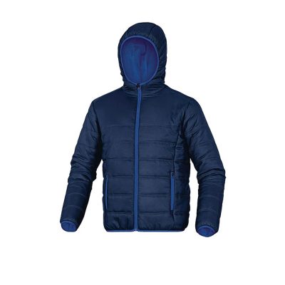 Casaca Acolchada Delta Plus Doon (guata 100% reciclada, azul marino/azul rey)