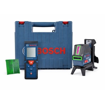 Combo Bosch GCL 2-15 G + GLM 40 - nivel láser verde de 15 m y medidor de distancia de 40 m
