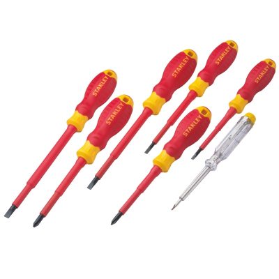 Juego de Desarmadores Aislados Stanley STMT60175-LA 7 Piezas 1000V