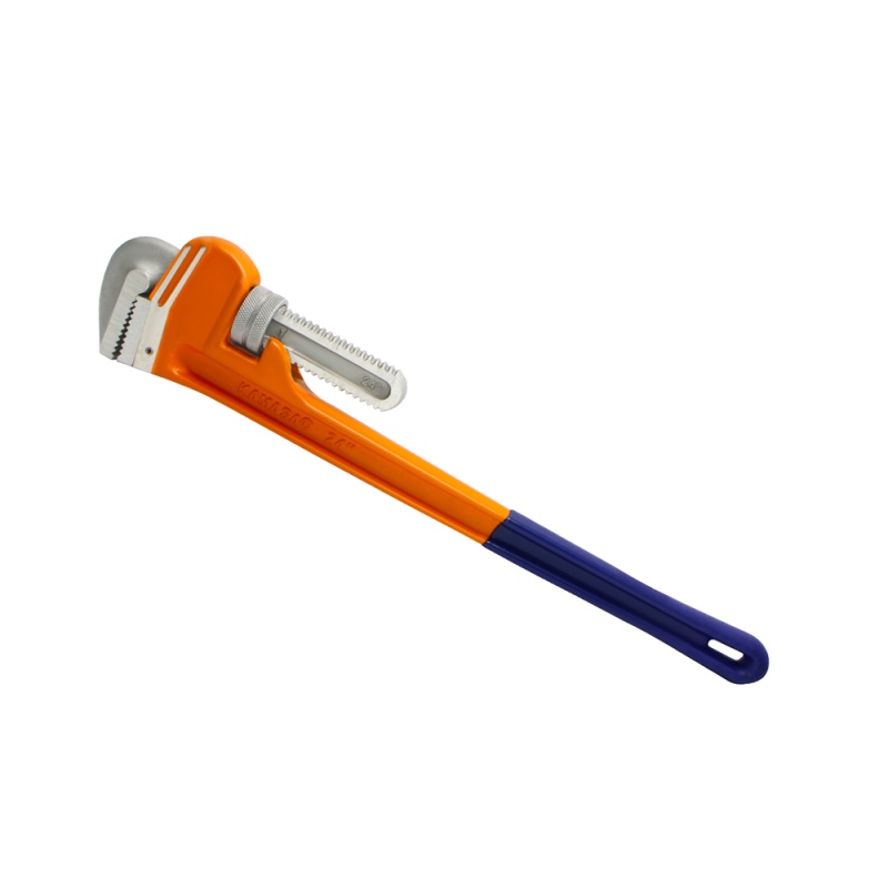 Llave Stilson Kamasa KM6249 24" para Tubería, Mango Naranja