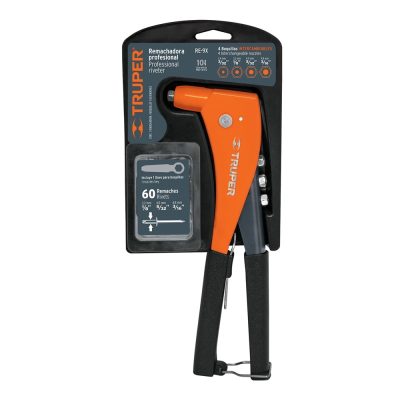 Remachadora Truper 10" 4 Boquillas 17961