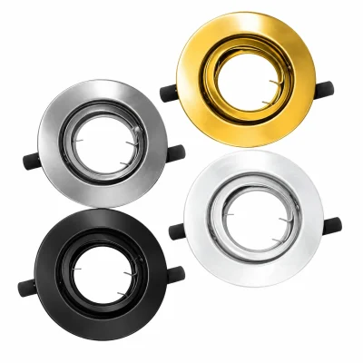 Spot empotrable orientable de policarbonato para foco GU10 NUVORA