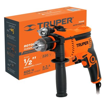 Taladro Percutor Truper 15346 1/2" 600W