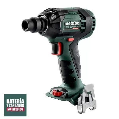 Llave de Impacto Metabo SSW 18 LTX 300 BL 1/2" 18V 300 Nm (Sola Herramienta)