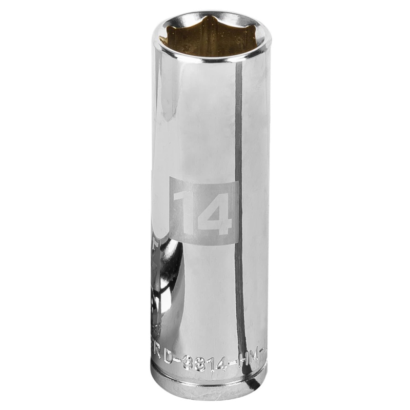 Dado Hexagonal 14mm Encastre 3/8" Largo Truper 13774