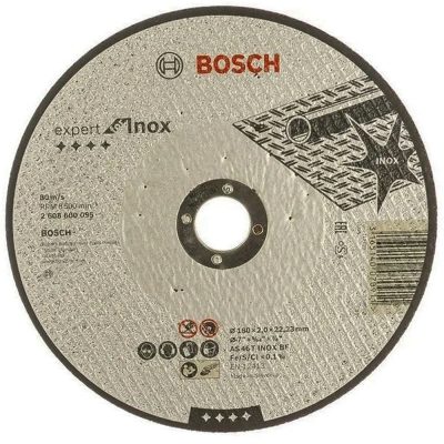 Disco de Corte Bosch 7"x2mm para Acero Inoxidable