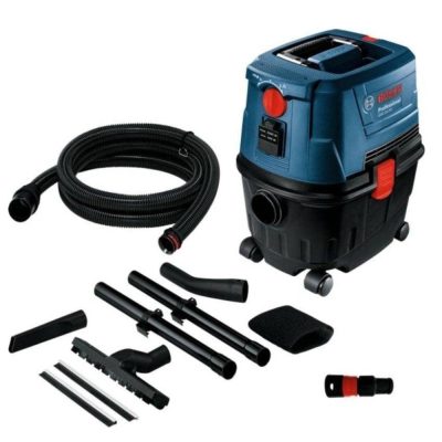 Aspiradora Industrial Bosch GAS 15 PS de 1100 W Solidos y Liquidos 15 Litros