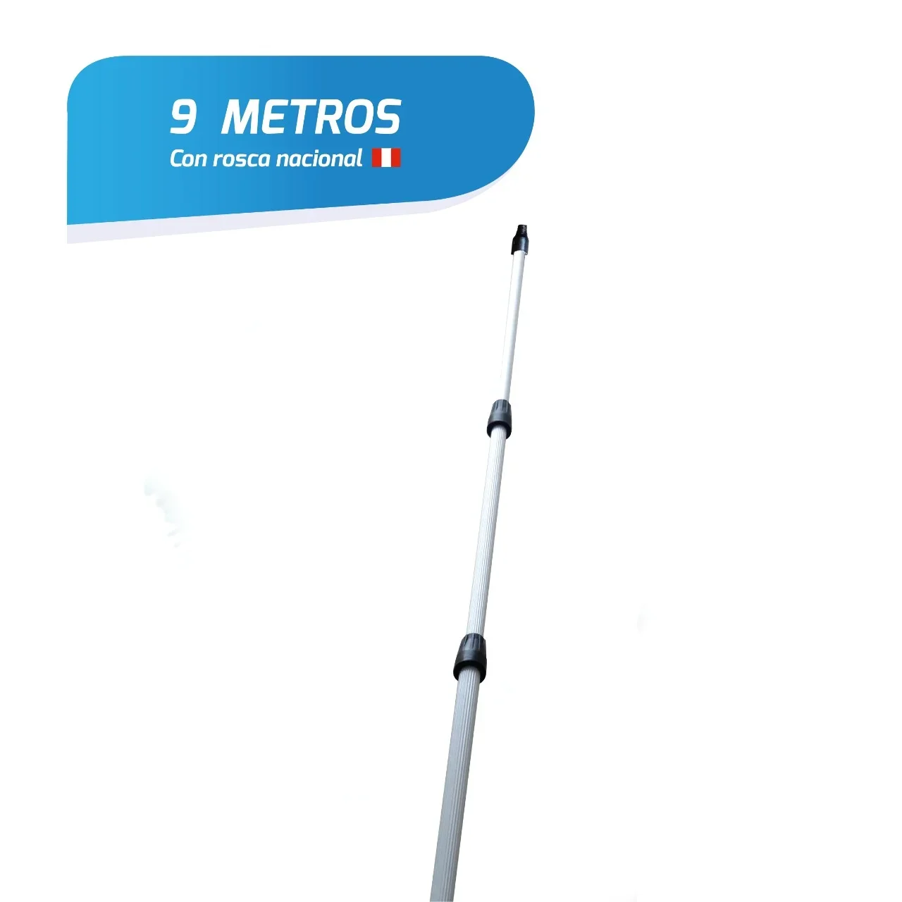 Mango Telescópico de Aluminio Ebriel 9m