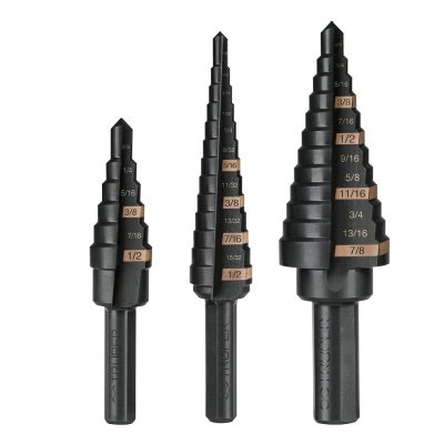 Juego de Brocas Escalonadas Truper 100988 3 Piezas