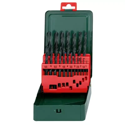 Set de Brocas para Metal HSS-R Metabo 19 Piezas