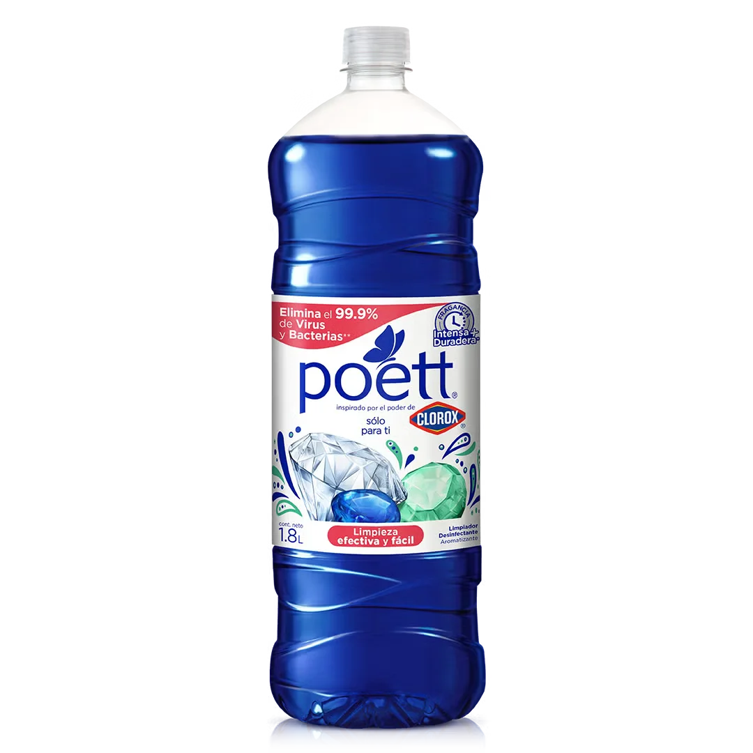 Limpiador Desinfectante Aromatizante Poett Solo Para Ti 1.8 L