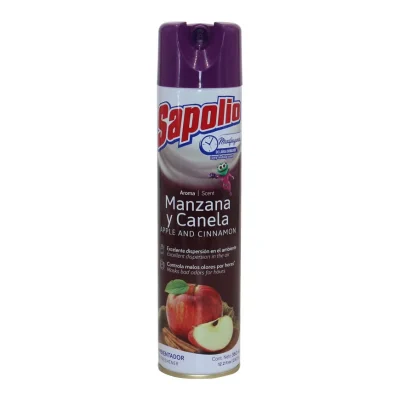 Ambientador Spray Sapolio Manzana y Canela 360ml