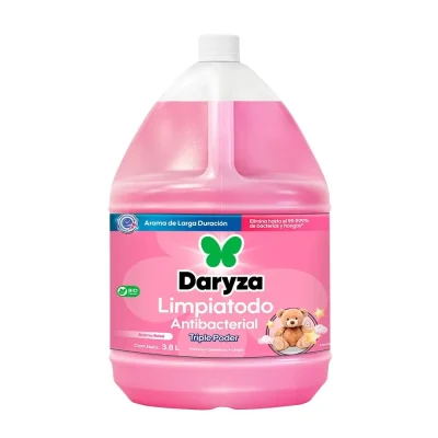 Limpiatodo Antibacterial Bebé Daryza x 3.8 L