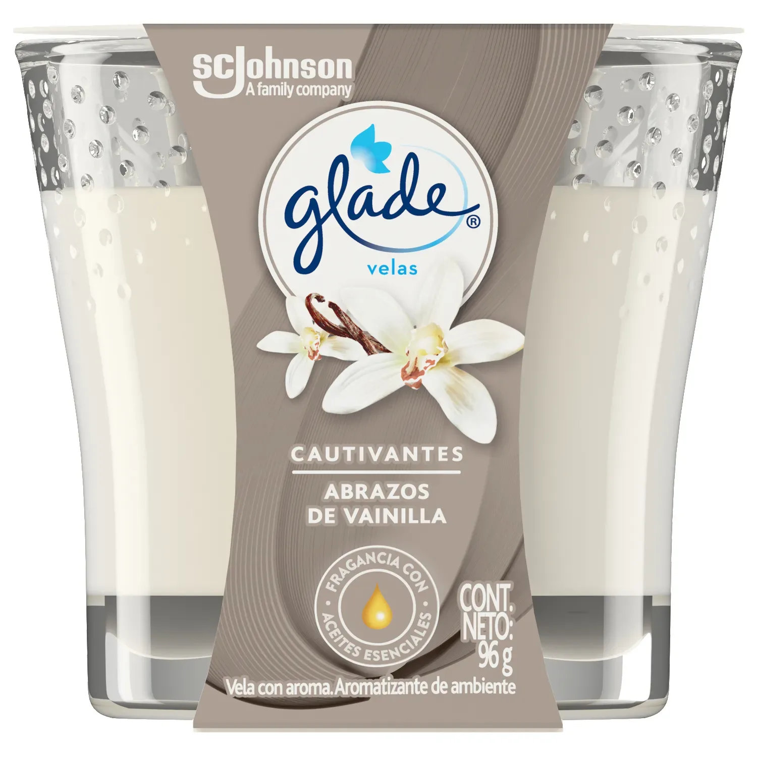 Vela Aromática Glade Vainilla 96g