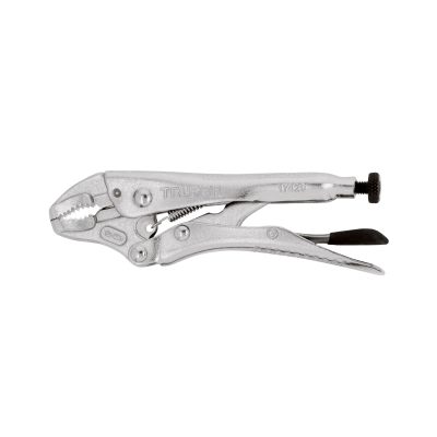 Pinza de presión 5" mordaza curva, TRUPER