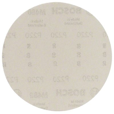 Disco de malla abrasiva Bosch 2608.621.167-000 de 6" grano 220 para drywall, pack x5