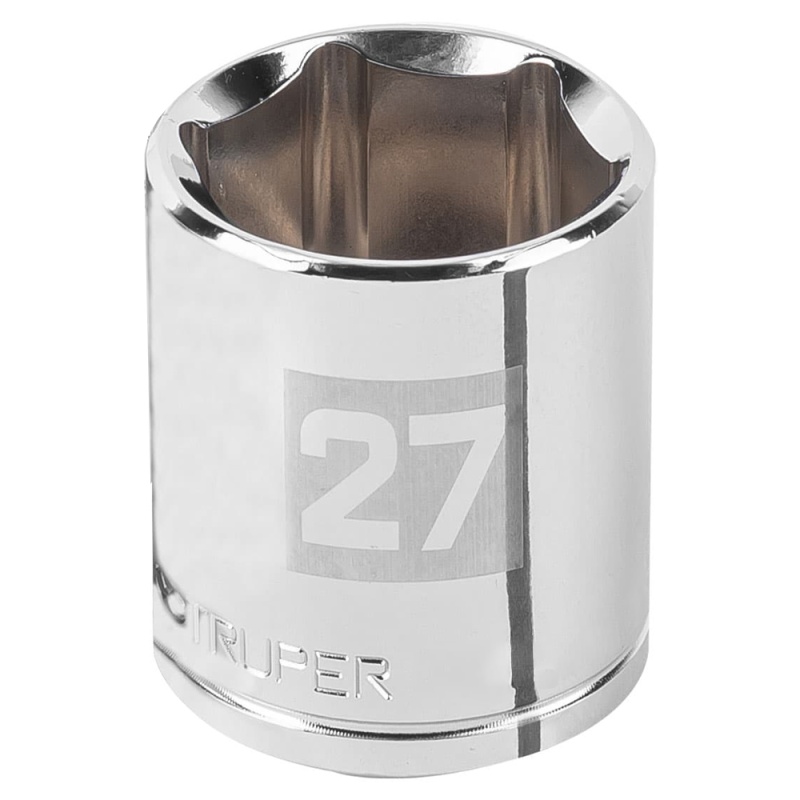 Dado Hexagonal Milimétrico Truper 101007 1/2" x 27mm Corto