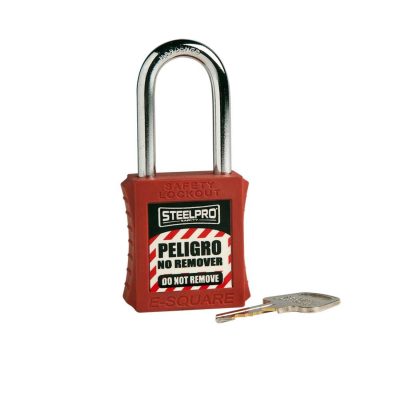 Candado Steelpro X10 Rojo – U
