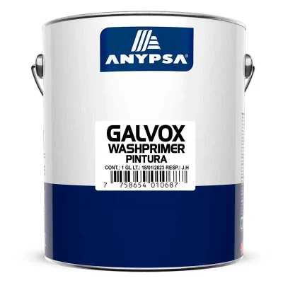 Wash Primer Anypsa Galvox 3/4 Gl (2.84 L)