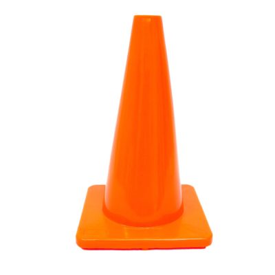 Cono de seguridad vial de PVC 28" SEGPRO naranja