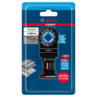 Hoja de Sierra Starlock Bosch Expert 2608.900.014 de 32 mm con Carburo para Metal