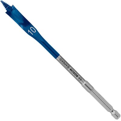 Broca Paleta Bosch Expert 10mm Hex 1/4 Pulgada para Madera