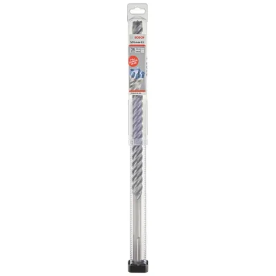 Broca SDS-Max Bosch MAX-8X de 25 mm x 520 mm con Cabeza de Carburo Macizo
