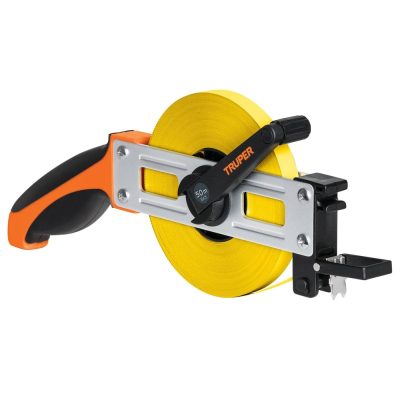 Cinta Métrica Larga Tipo Cruceta Truper 12649 50m x 13mm