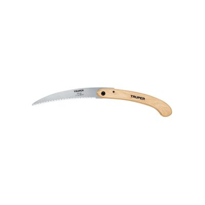Serrucho de poda plegable 10" mango de madera TRUPER 18178