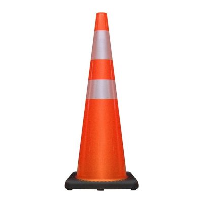 Cono de PVC con Base de Caucho