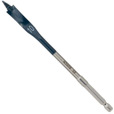 Broca Paleta Bosch 2608.595.483-000 de 10 x 152 mm con Vástago Hexagonal 1/4" para Madera