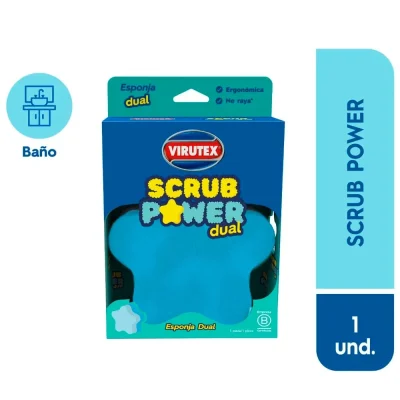 Esponja Virutex Scrub Power Dual