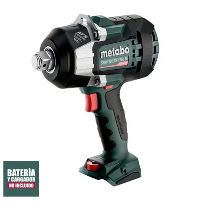 Llave de Impacto 3/4" Metabo SSW 18 LTX 1750 BL 18V Brushless 1750 Nm (sin batería)