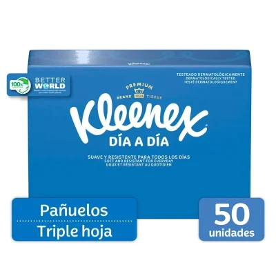 Pañuelo Facial Kleenex Original x50