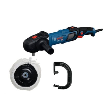 Pulidora Angular Bosch GPO 14-180 S 1400 W 180 mm con Velocidad Variable y Arranque Suave