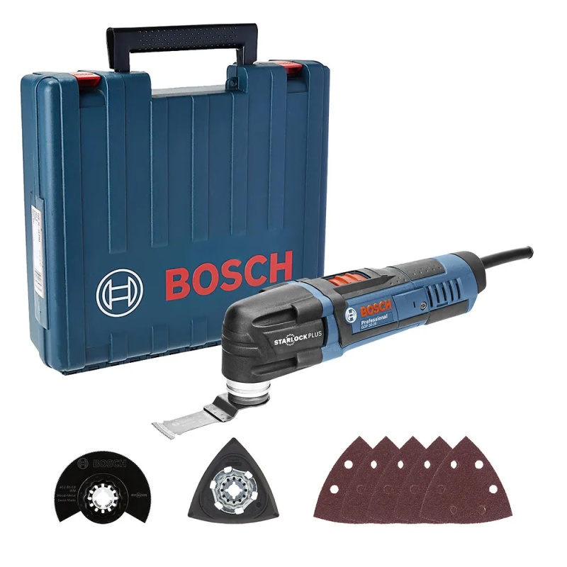 Multitool Oscilante Bosch GOP 30-28 300W con Accesorios