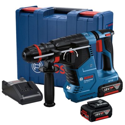 Rotomartillo Inalámbrico Bosch GBH 187-LI 18V Brushless SDS Plus 2,4 J con 2 Baterías 4.0 Ah