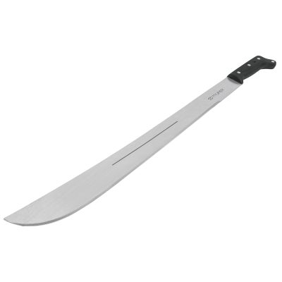 Machete sable 127H 24", cacha remachada negra, TRUPER