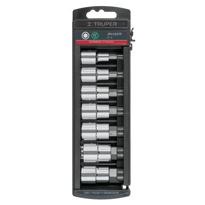 Set de Dados Punta Allen Truper 102239 7 Piezas 1/2"