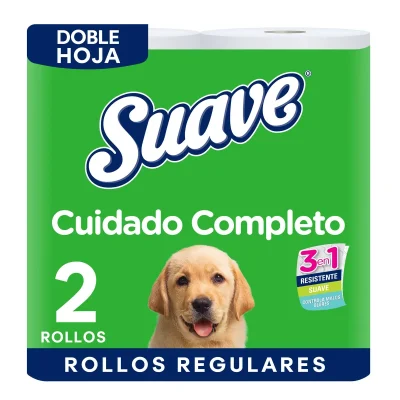 Papel Higiénico Suave Doble Hoja x2