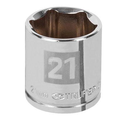 Dado Hexagonal Truper 13685 3/8 pulgada x 21mm Corto