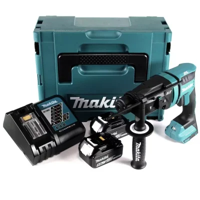 Rotomartillo Inalámbrico Makita DHR182RTJ 18V SDS-Plus 1.7J con 2 Baterías 5.0 Ah